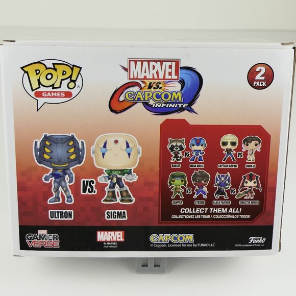 Funko POP! Ultron vs Sigma Gamerverse Collectible Vinyl Bobble-Heads - Picture 2 of 6